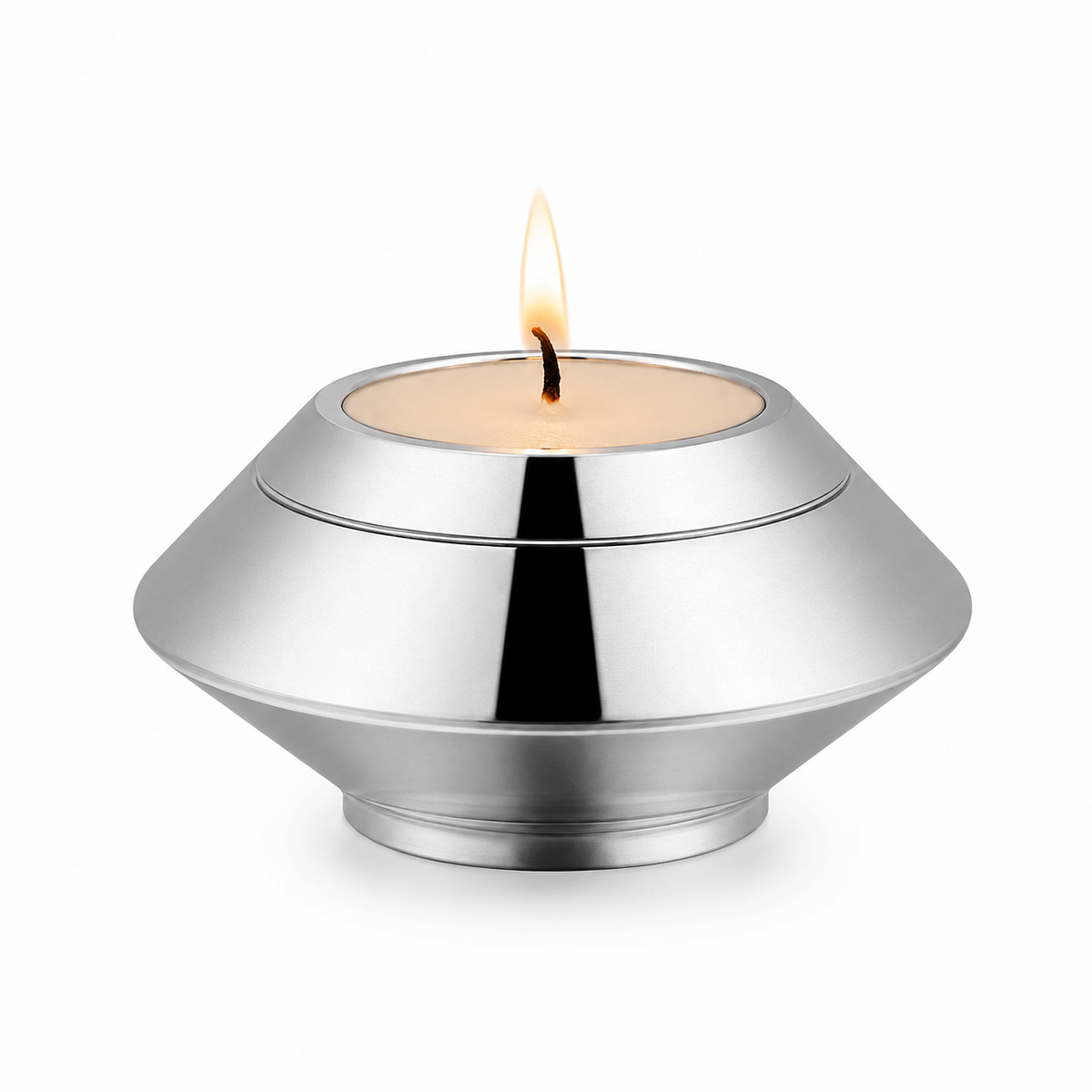 Mini-urn Liora met waxinelicht – 4 kleuren – 70 ml