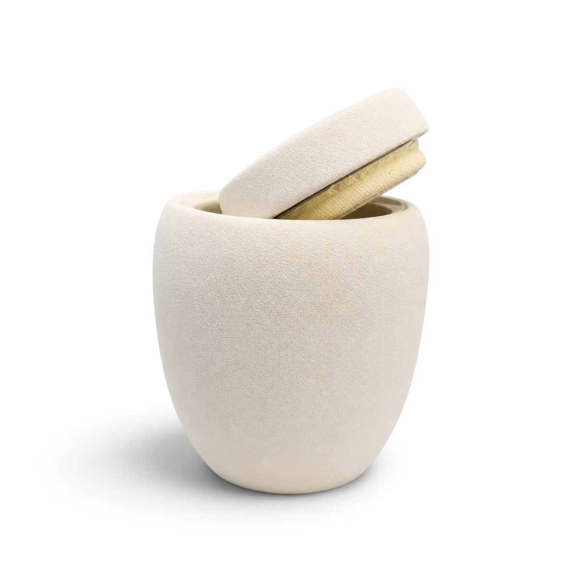 Keramische urn Elara, klein formaat van 850 ml