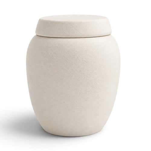 Kleine urn Elara van keramiek, 850 ml
