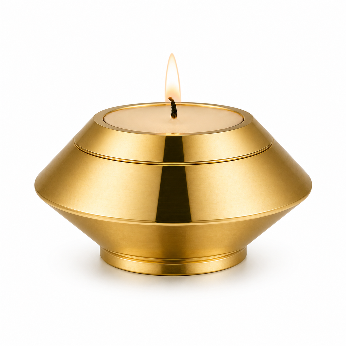 Mini-urn Liora met waxinelicht – 4 kleuren – 70 ml