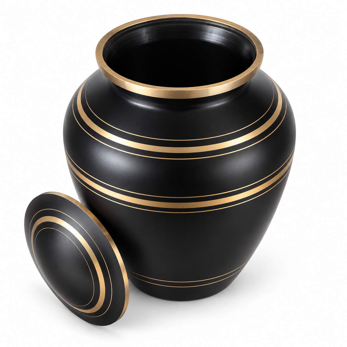 Bovenaanzicht van de vulopening van urn Elite