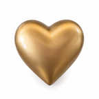 Mini-urn Oriana – gouden hartje – 110 ml