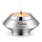 Mini-urn Liora met waxinelicht – 4 kleuren – 70 ml
