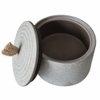 Kleine urn Nara – keramiek in 3 kleuren – 500 ml