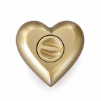 Mini-urn Oriana – gouden hartje – 110 ml