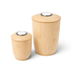 Urn Kaya met waxinelicht – bamboe – 1500 ml