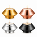 Mini-urn Liora met waxinelicht – 4 kleuren – 70 ml